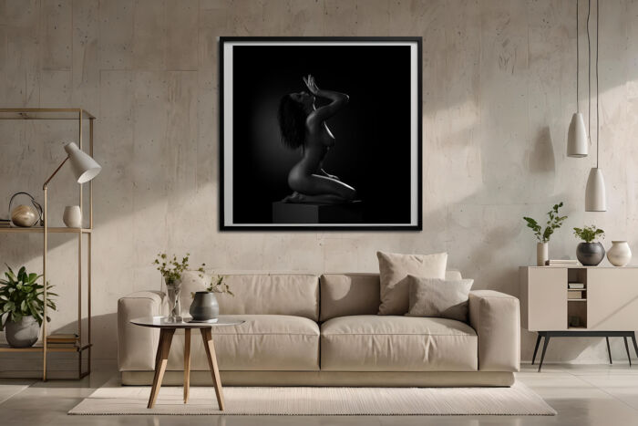 Captivating Black and White Nude Art Prints: Elevate Your Space with Timeless Photo Art