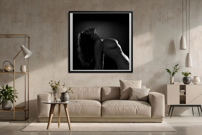 Bold Black and White Nude Art Prints: Add Sensual Elegance to Your Interior