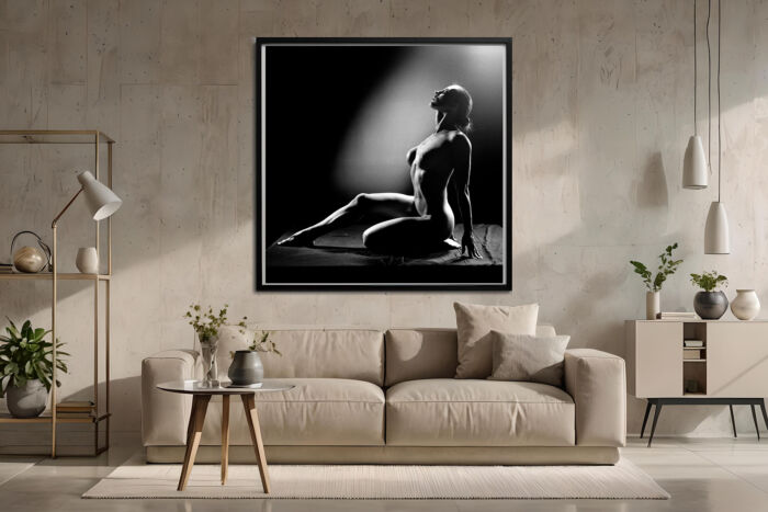 Timeless Sensuality: Nude Art in Black and White – Buy Art Prints for a Bold and Elegant Interior